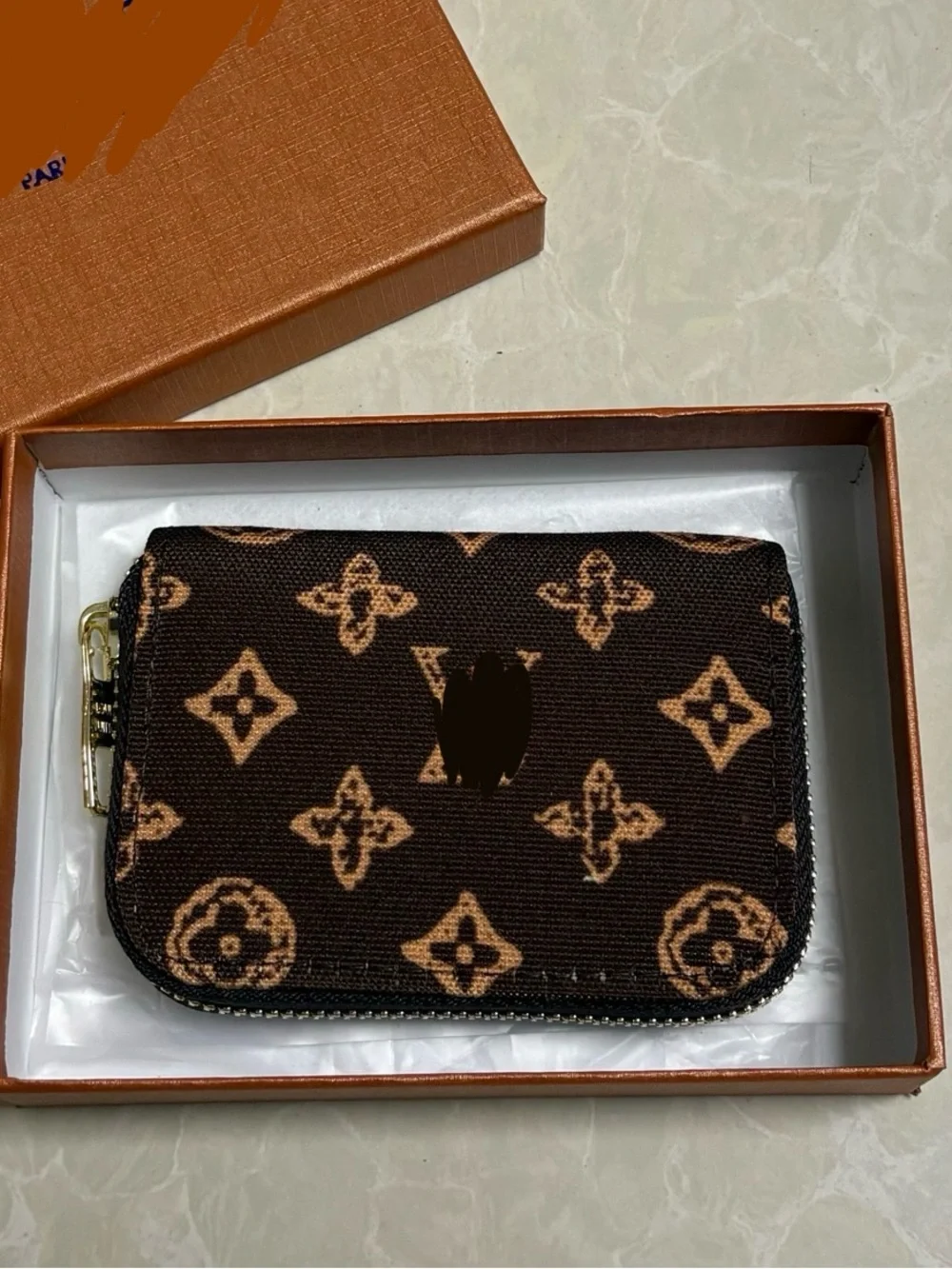 New women’s brown fashion wallet